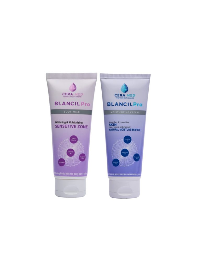 Blancel Pro Moisturizing Cream 100ml + Blancel Pro Body Brightening Milk 100ml