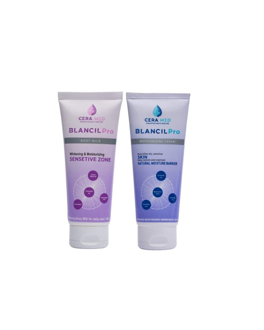 Blancel Pro Moisturizing Cream 100ml + Blancel Pro Body Brightening Milk 100ml