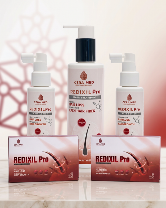 2 Redixil pro ampoul + 2 Redexil Pro Hair Lotion + Redexil Pro Hair Shampoo