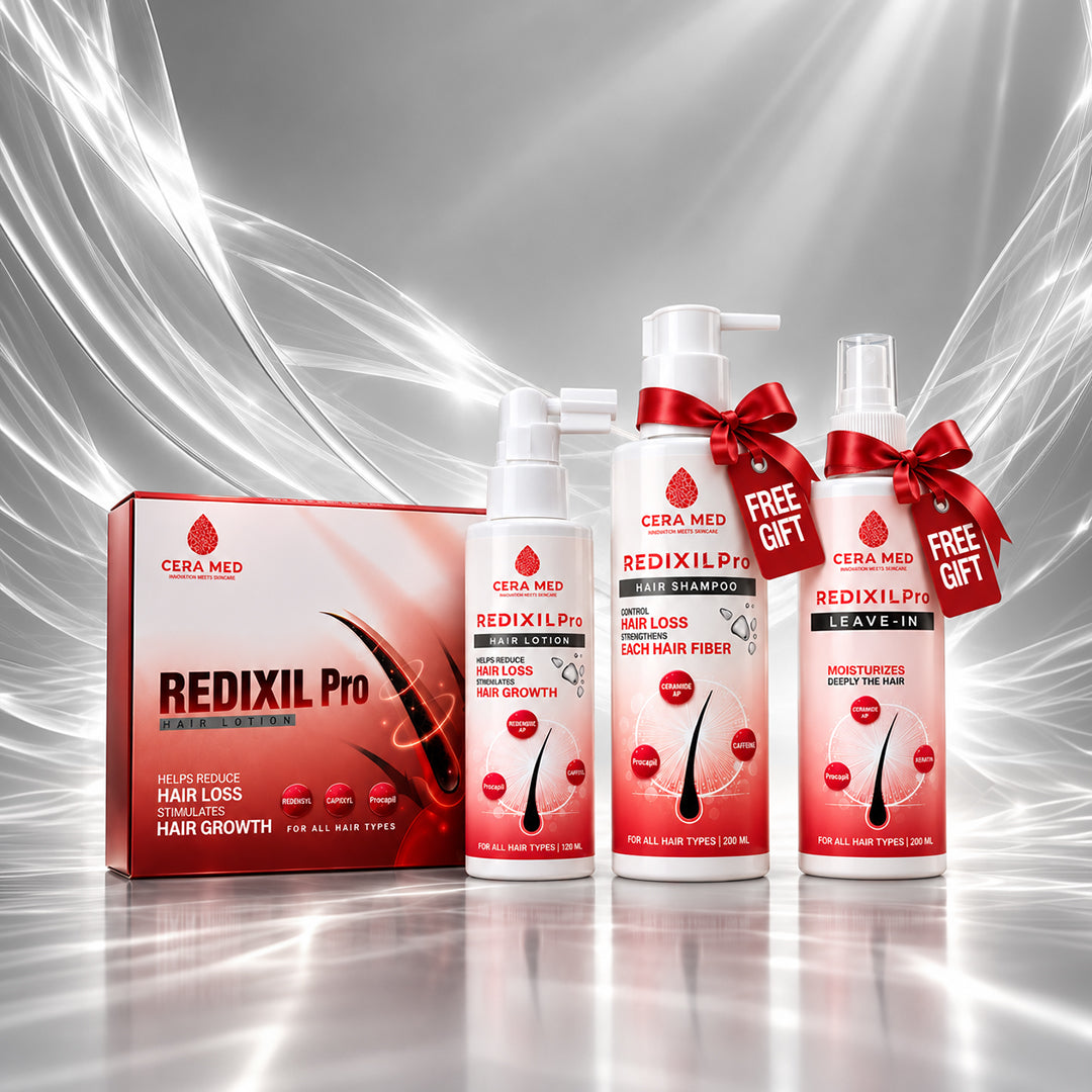 Redexil Pro Ampoule + Lotion + Shampoo + Leave-In – Buy 2 Get 2 Free
