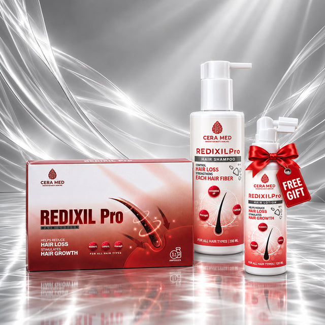 Redexil Pro Ampoule + Hair Lotion + Shampoo Set
